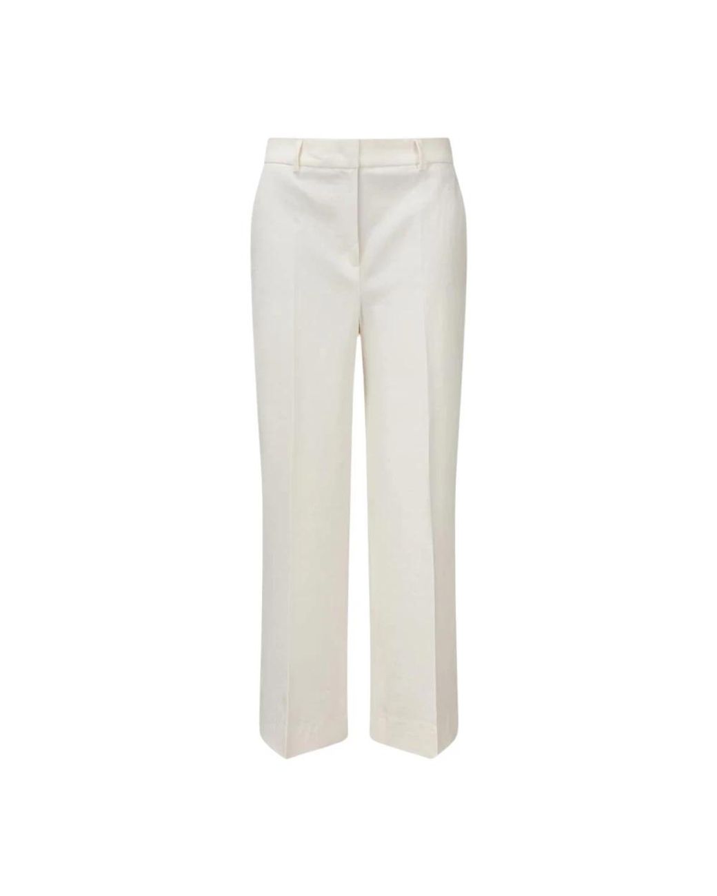 Seductive Domenica Straight Broeken in het White