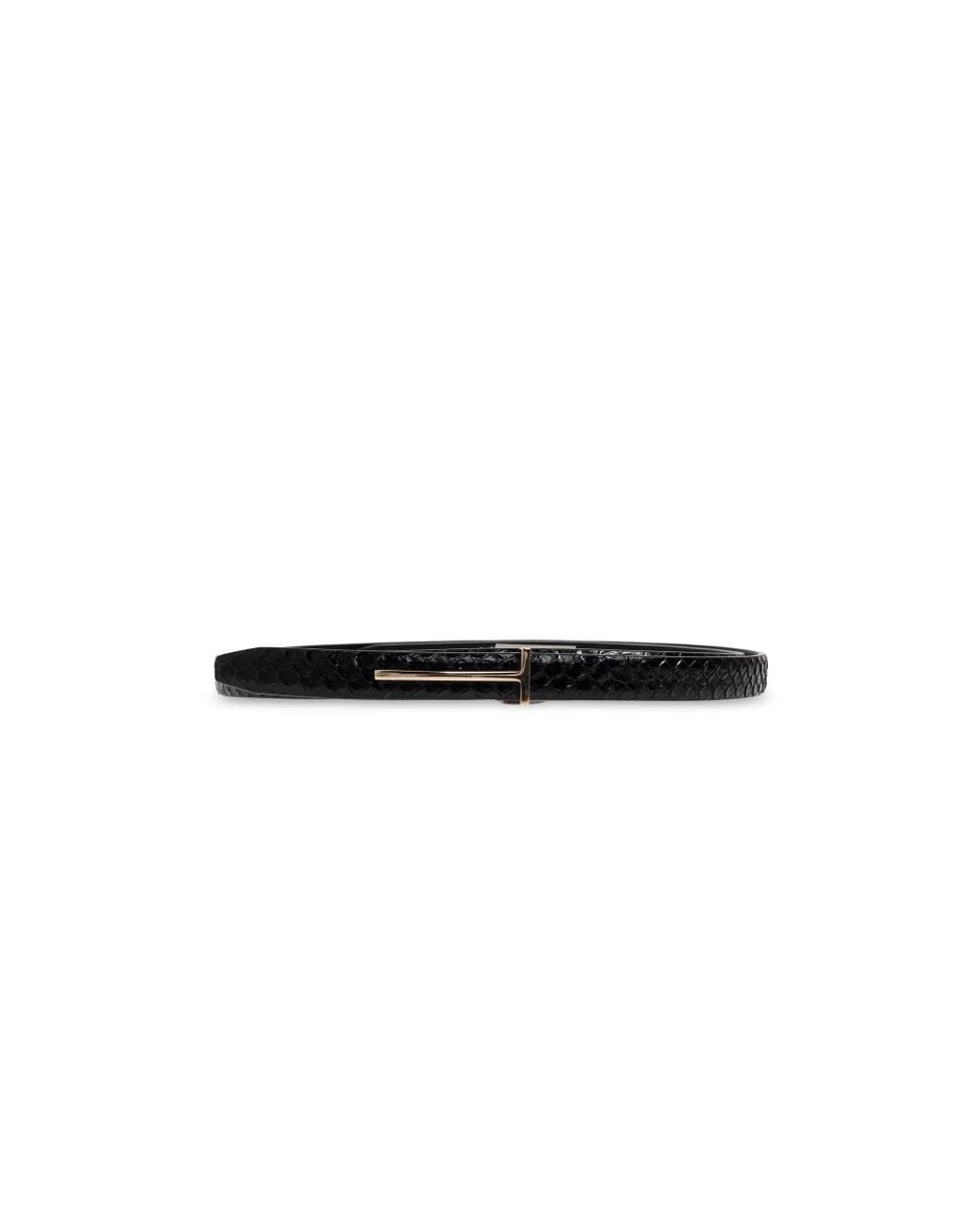 Tom Ford Black Ledergürtel
