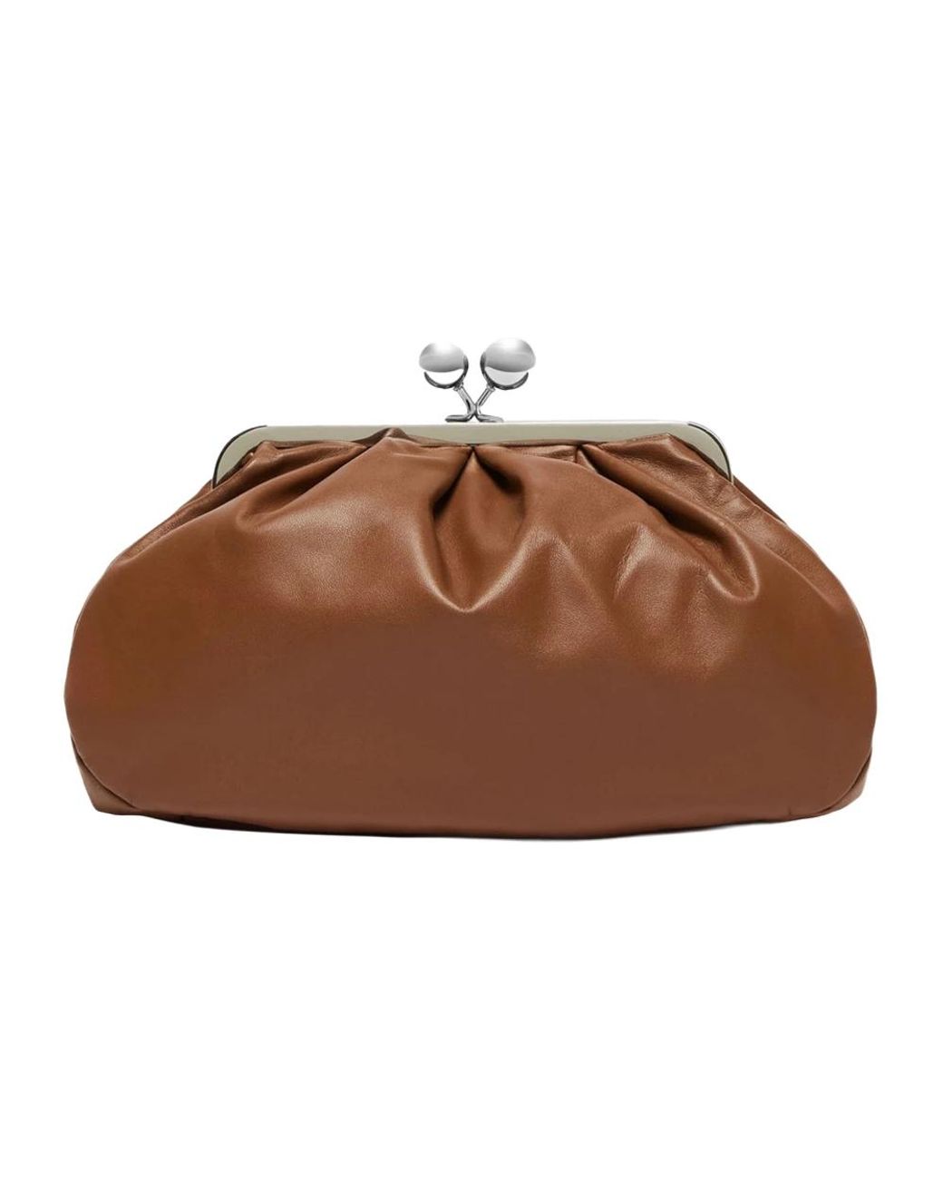 Max Mara Brown Clutches