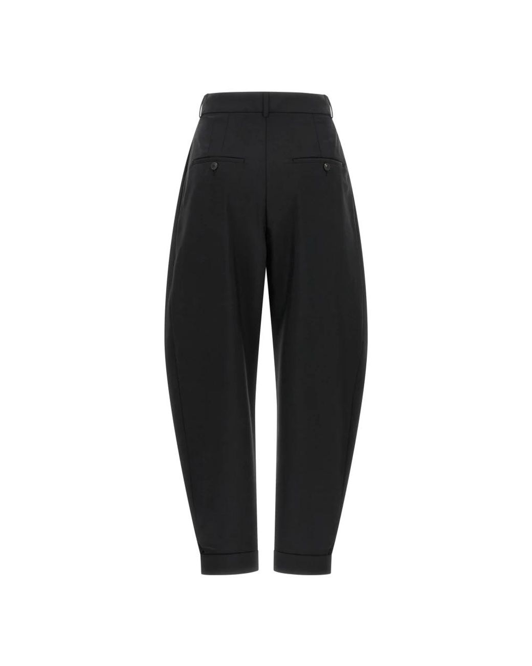Rohe Black Tapered Trousers