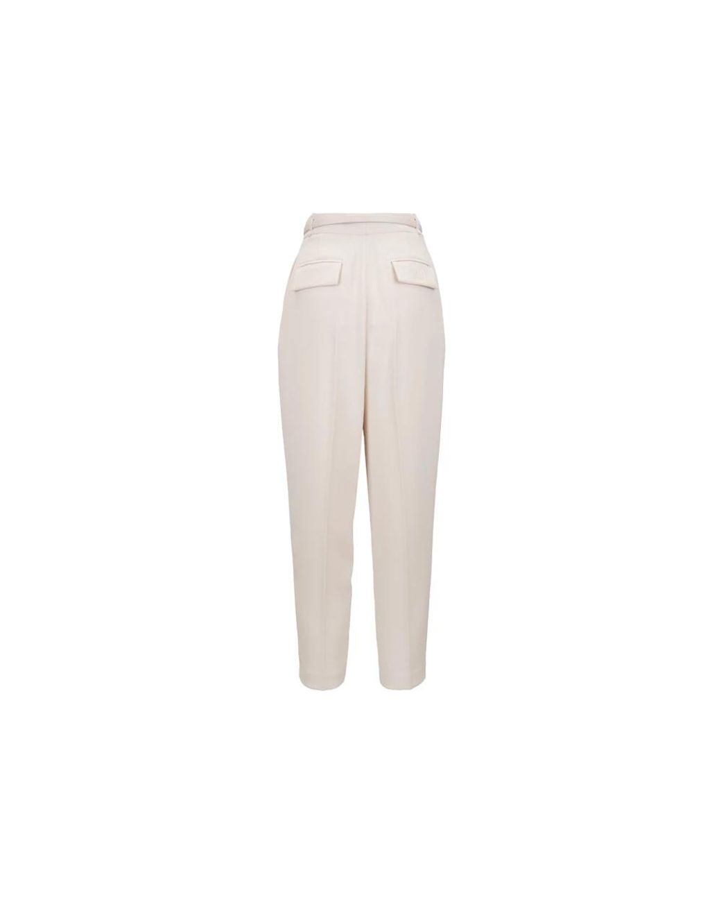 Elisabetta Franchi Natural Tapered Trousers