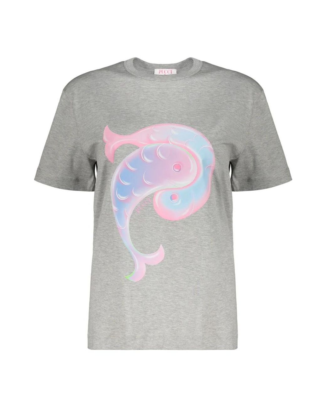 Emilio Pucci Gray T-Shirts