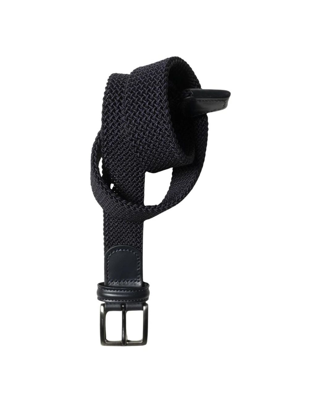 Andersons Accessoires ,Blauw ,Nylon Elastische Taric Riem in het Black voor heren
