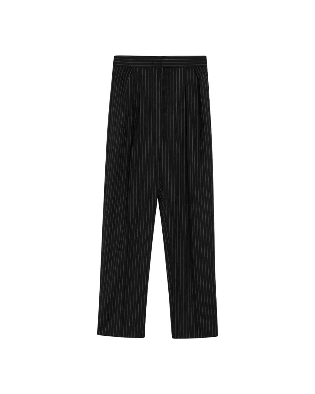 Max Mara Black Slim-Fit Trousers