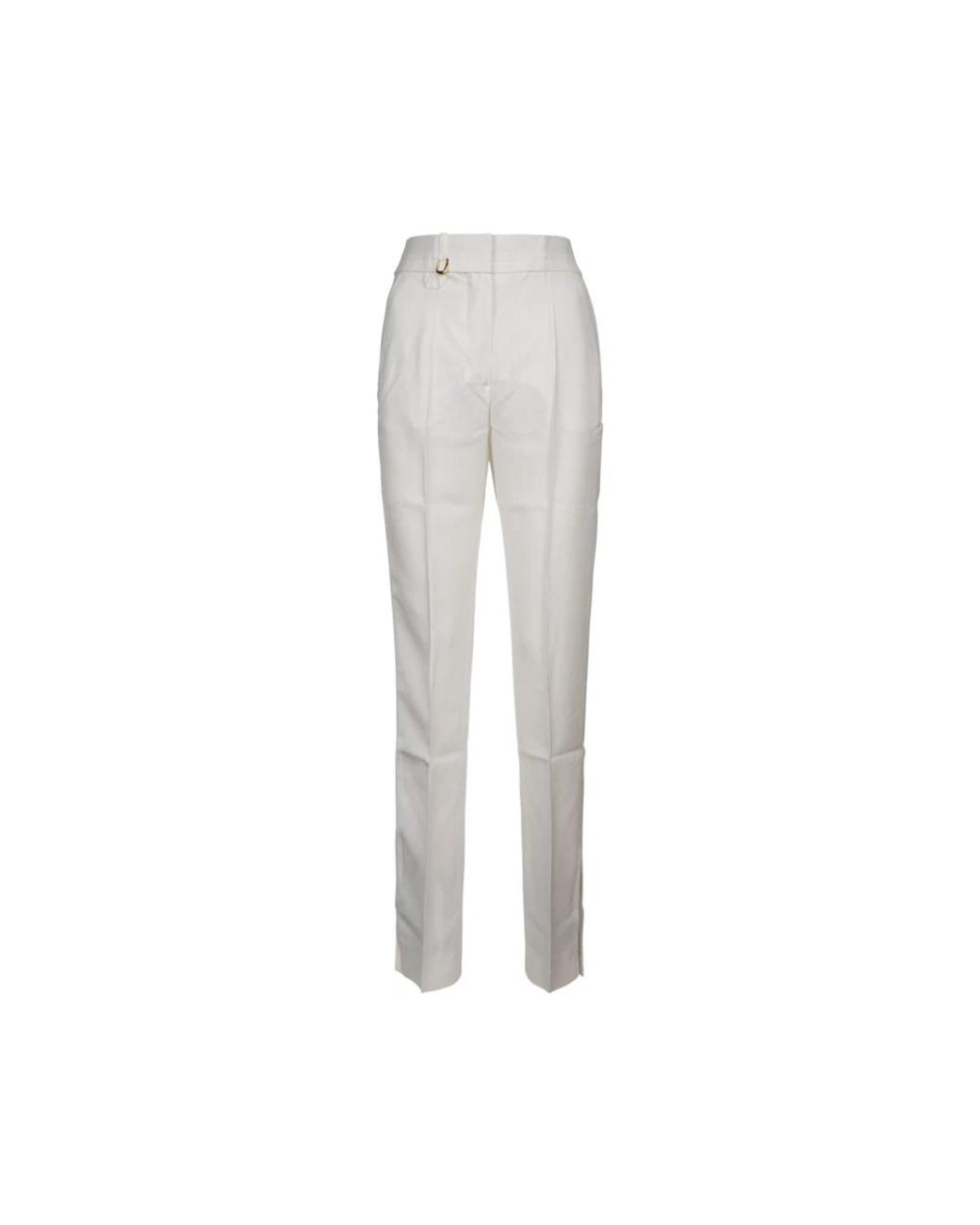 Jacquemus Gray Slim-Fit Trousers