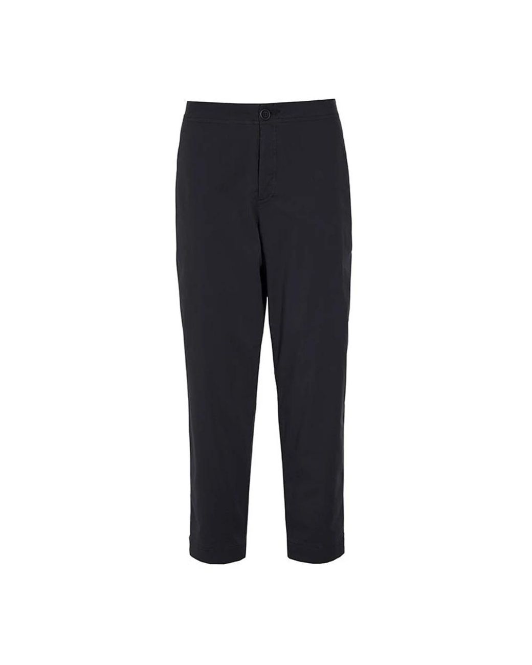 Bitte Kai Rand Broeken ,Zwart ,Katoen Peach Stretch Lange Broek in het Blue