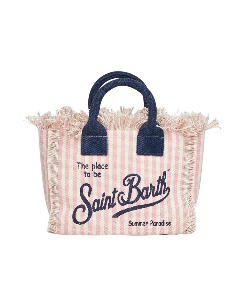 Mc2 Saint Barth Blue Tote Bags