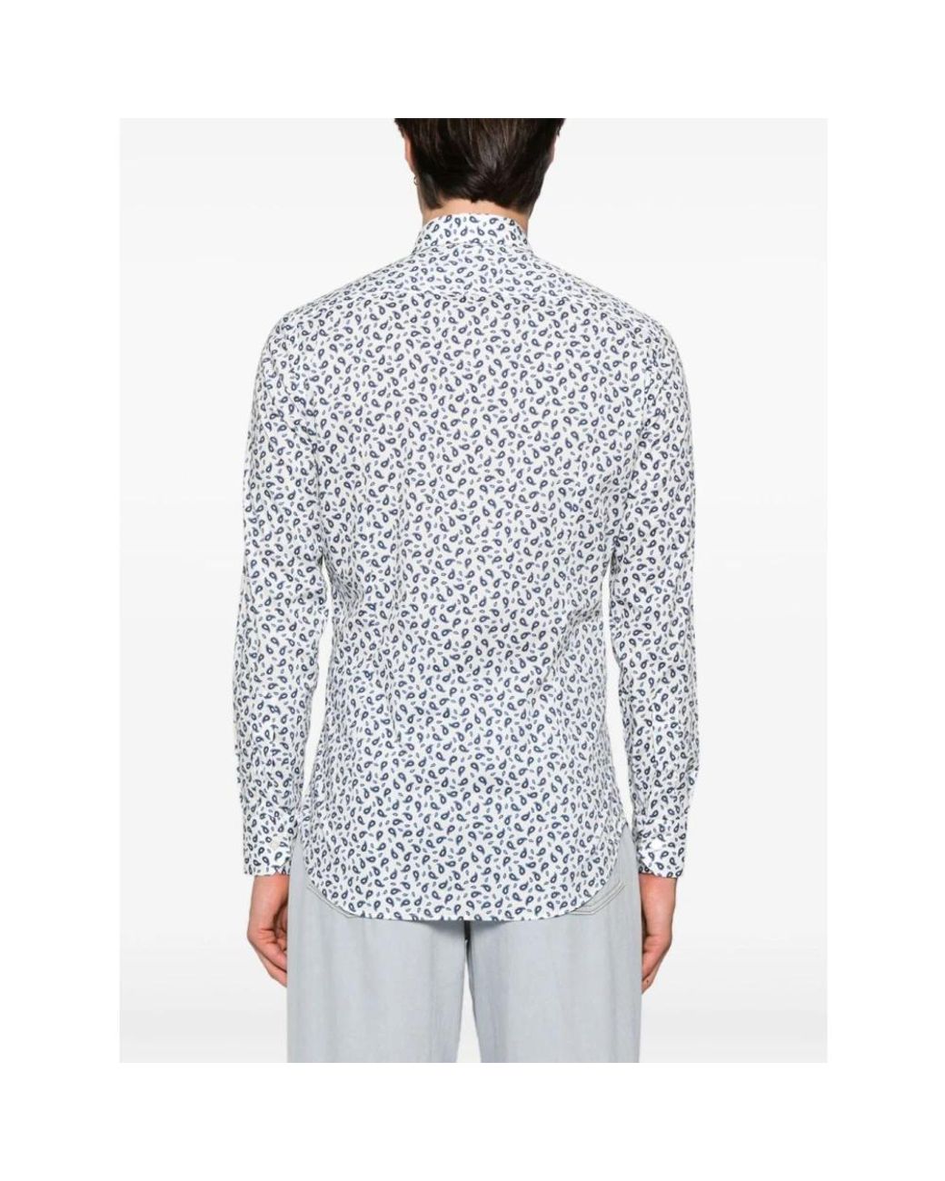 Etro Blue Casual Shirts for men