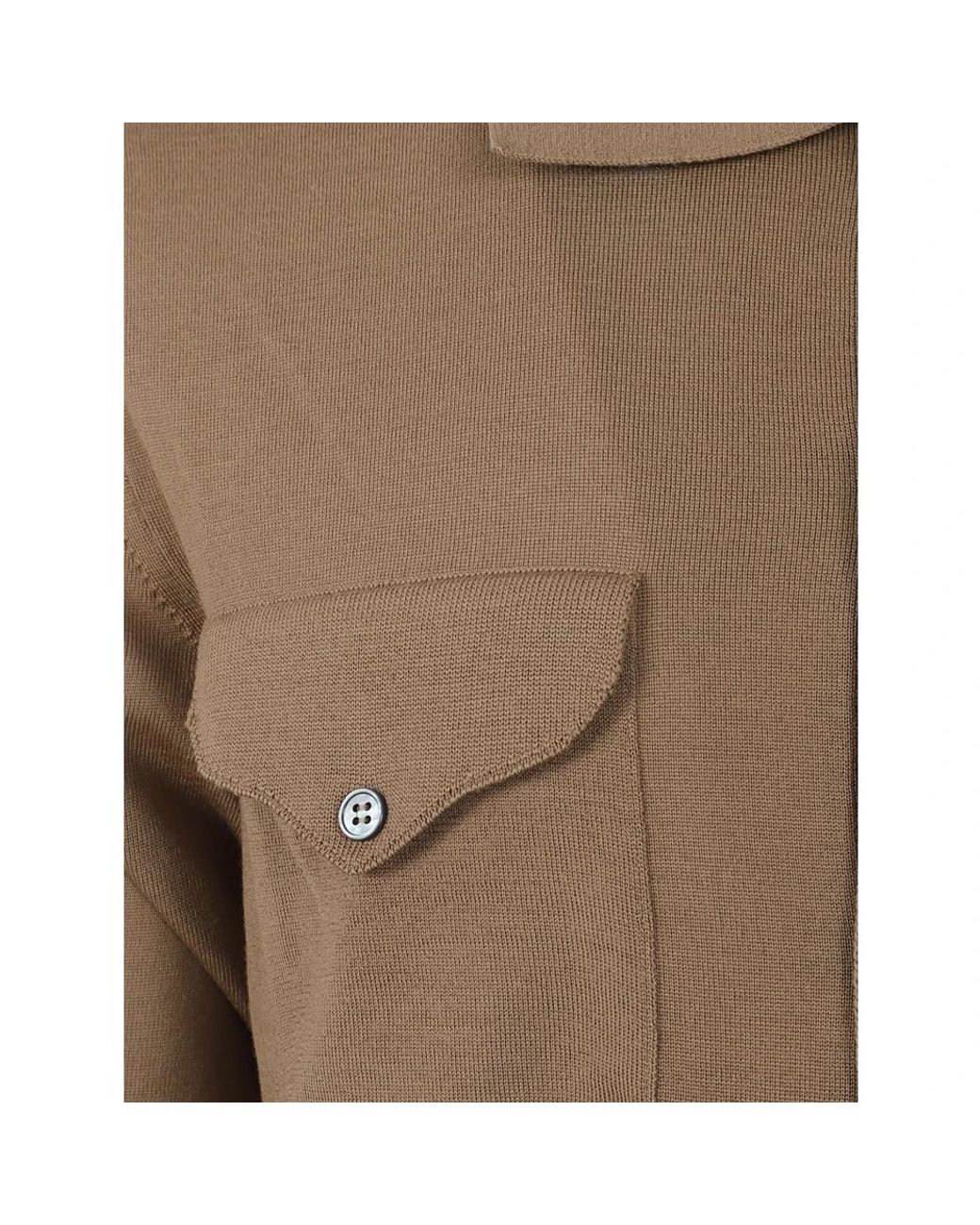 Versace Brown Short Sleeve Shirts for men