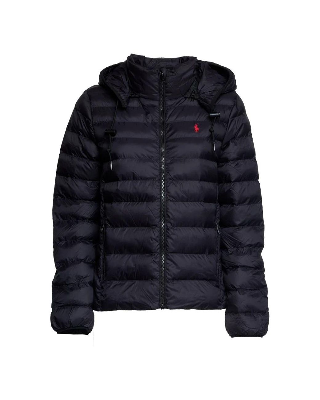 Polo Ralph Lauren Jassen ,Zwart ,Packable Puffer Jacket in het Blue