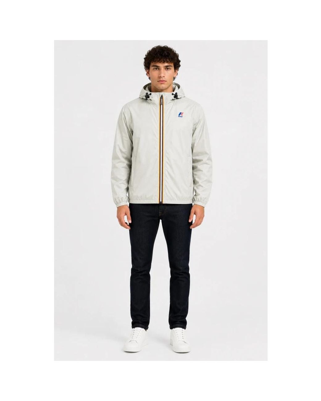 Light Jackets K-Way de hombre de color White