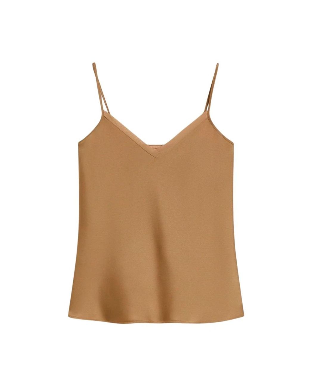 Pennyblack Brown Sleeveless Tops