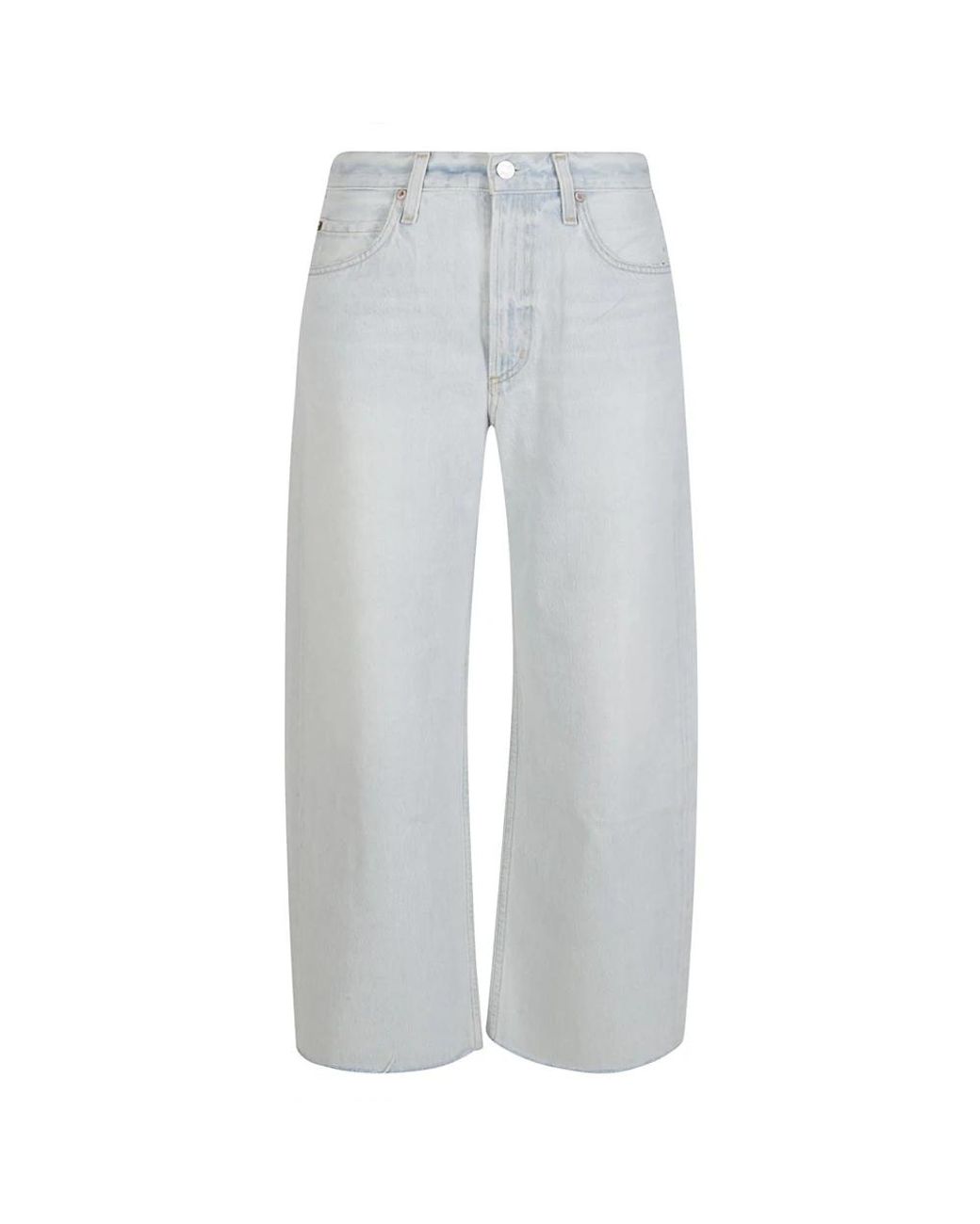 Agolde Jeans ,Blauw ,Wide Jeans in het Gray