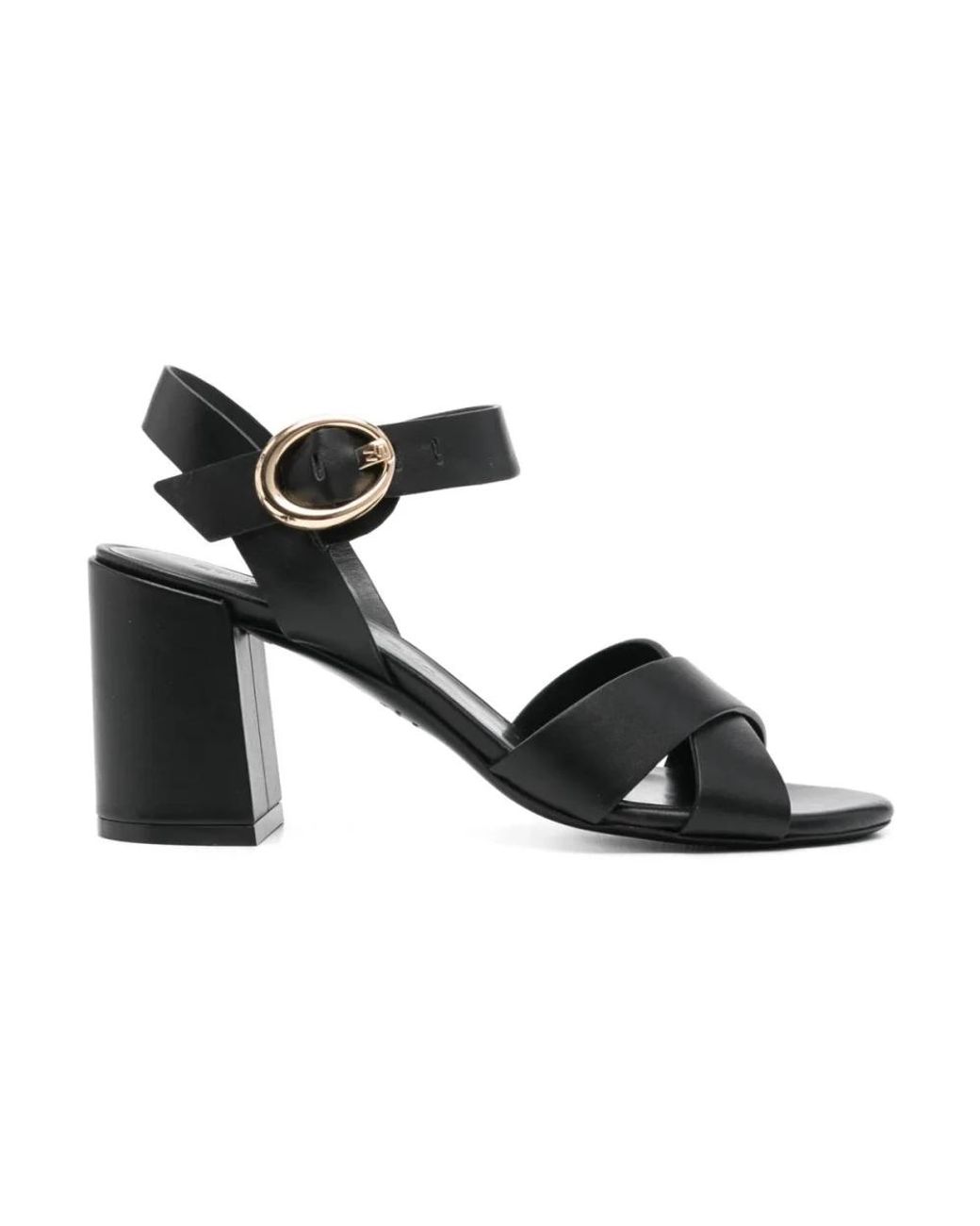 Stuart Weitzman Black High Heel Sandals