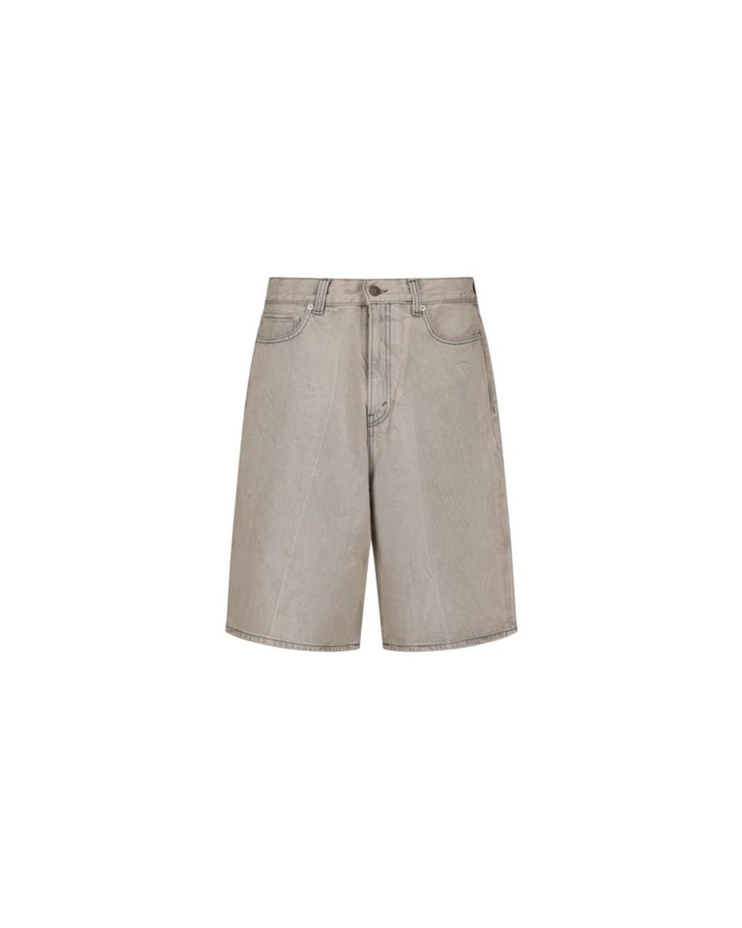 Haikure Gray Denim Shorts for men