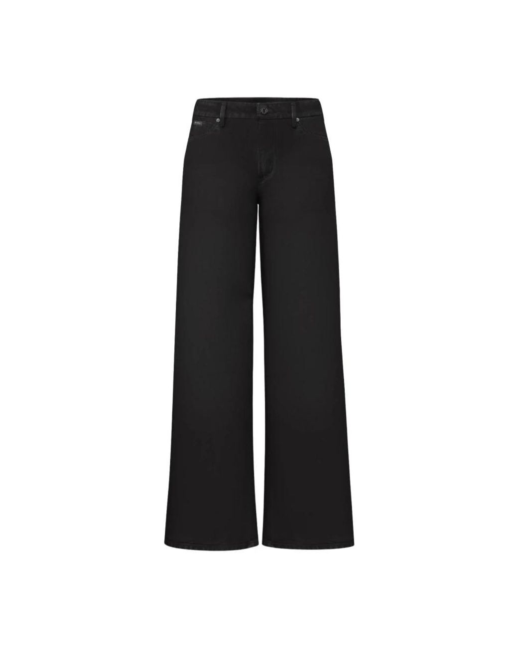 Guess G11 Wide Leg Jeans in het Black