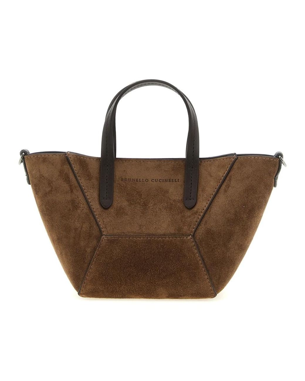 Brunello Cucinelli Brown Shopping Bags