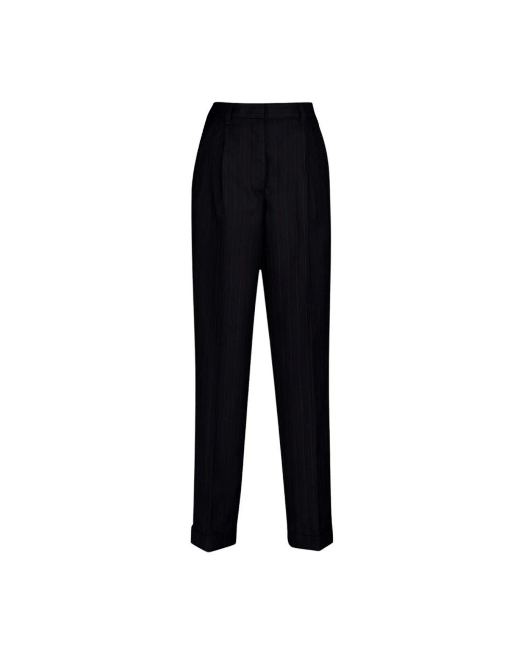 Miu Miu Black Tapered Trousers
