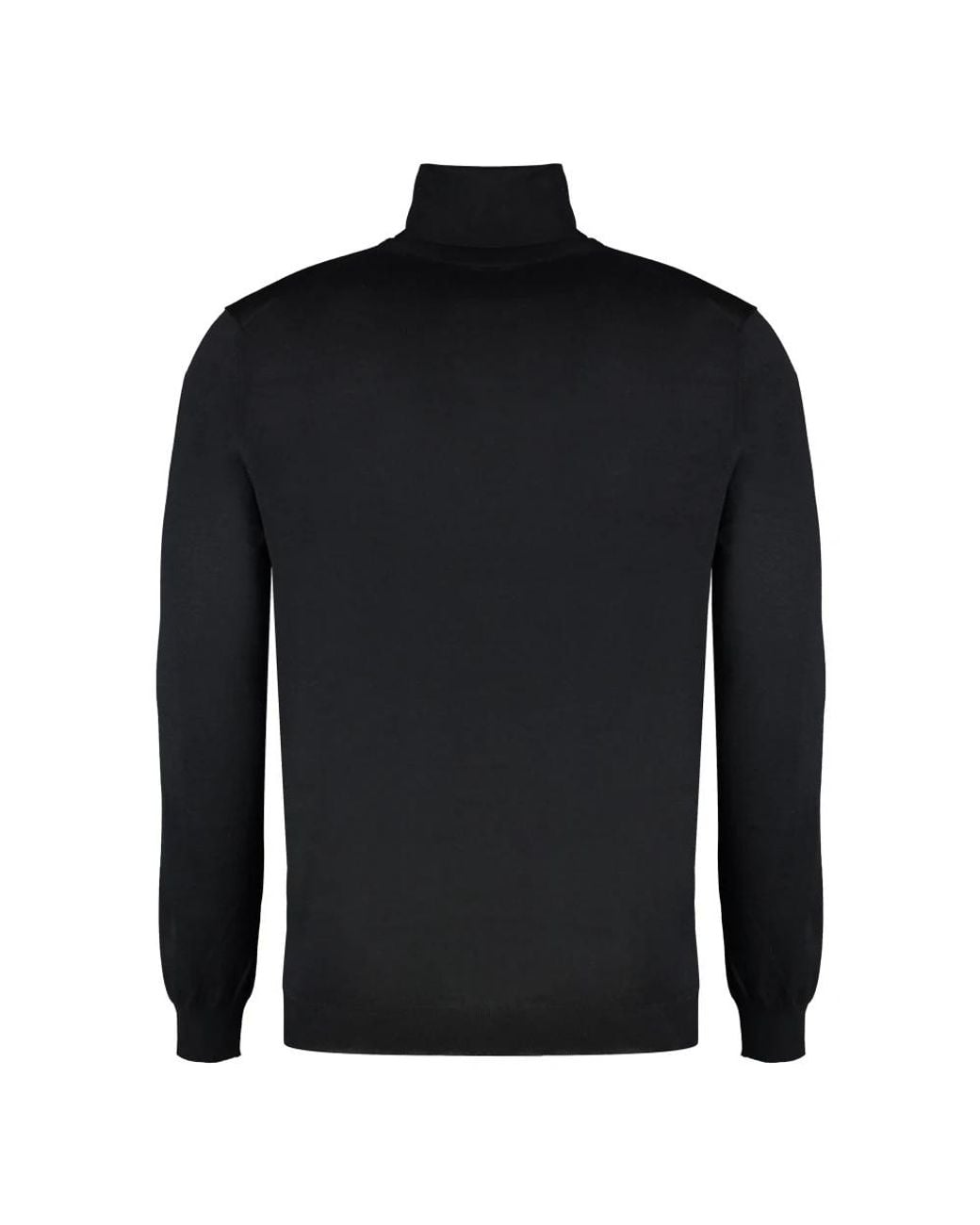 Malo Black Cashmere Knitwear for men