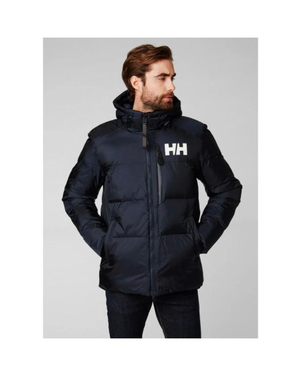 Helly Hansen M Active Winter Parka Anorak in Blue für Herren