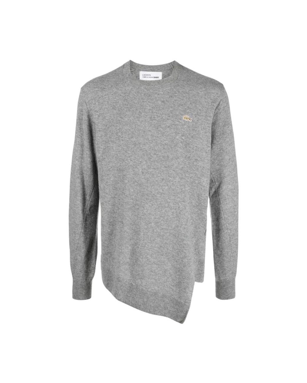 Comme des Garçons Gray Round-Neck Knitwear for men