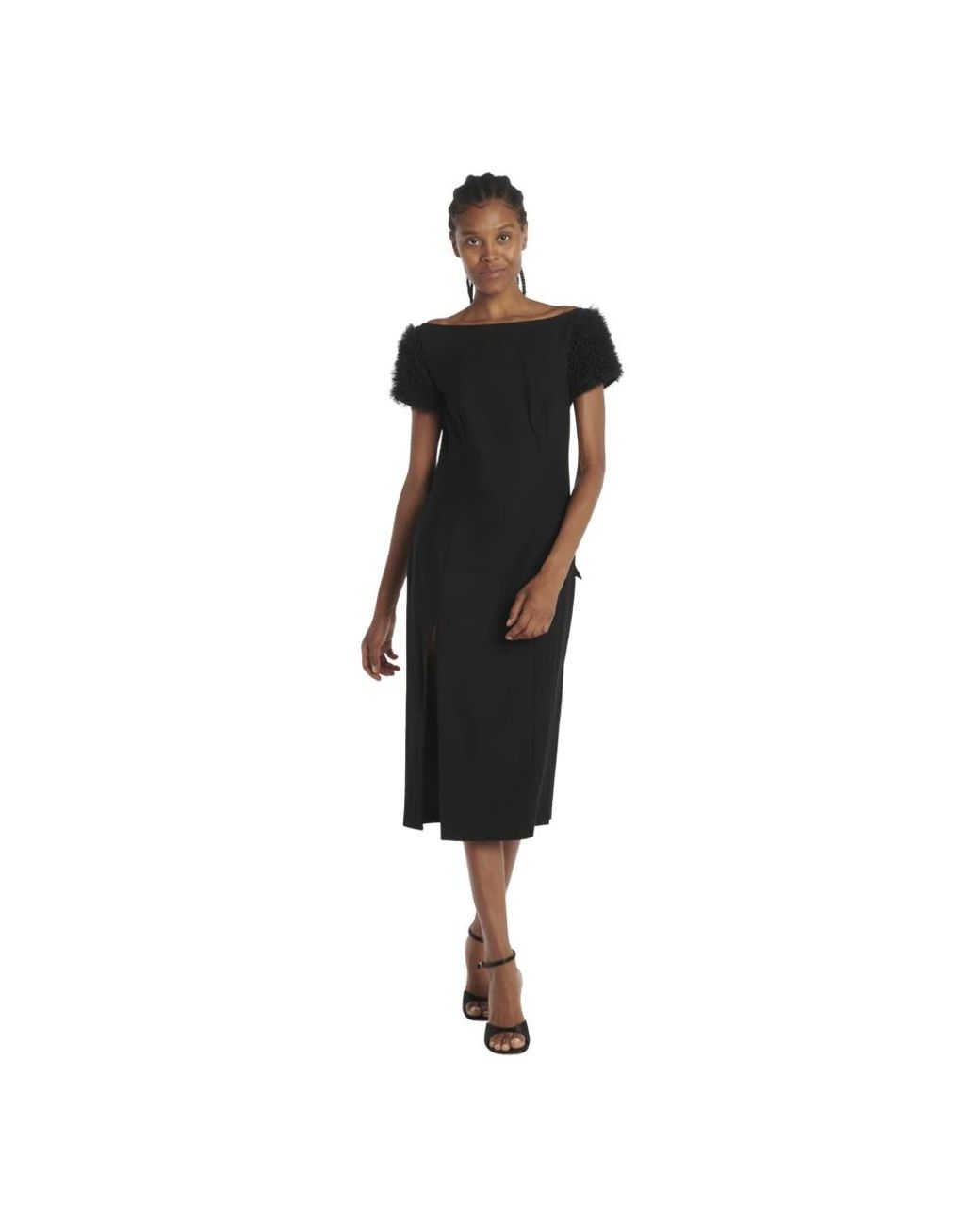 Midi Dresses Viktor & Rolf de color Black