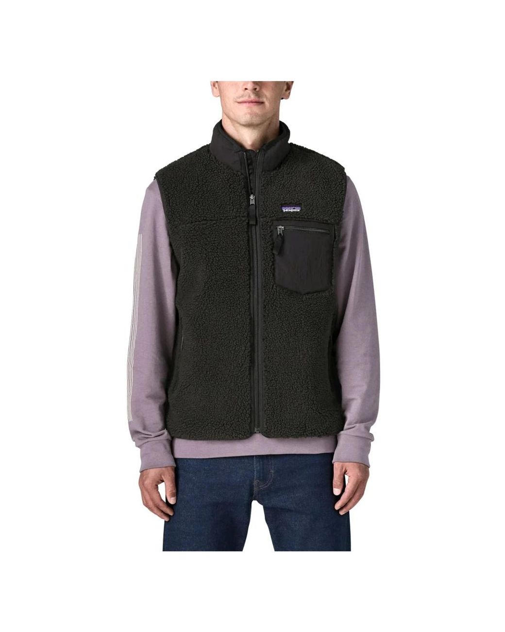 Vests Patagonia de hombre de color Black
