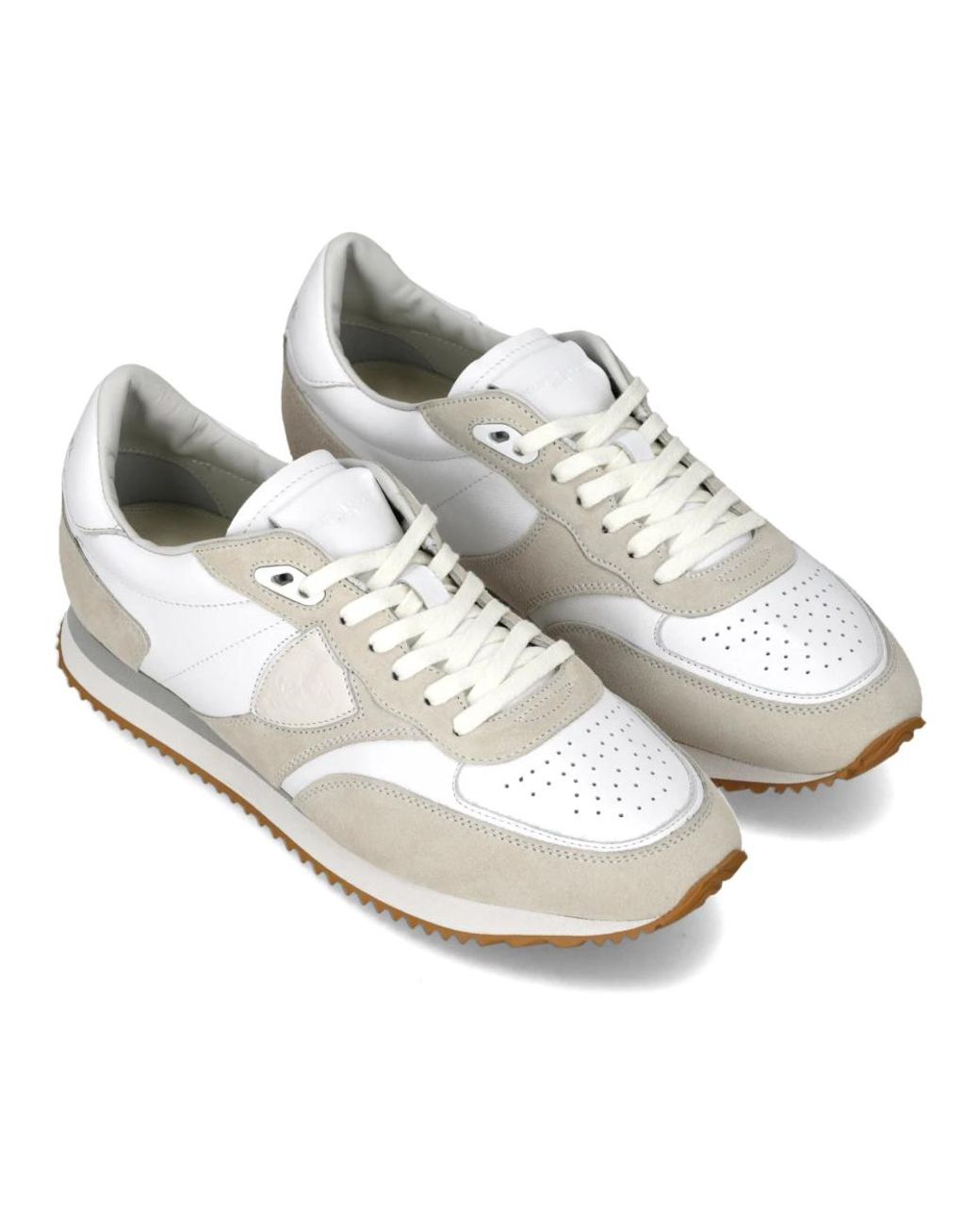 Philippe Model White Sneakers for men