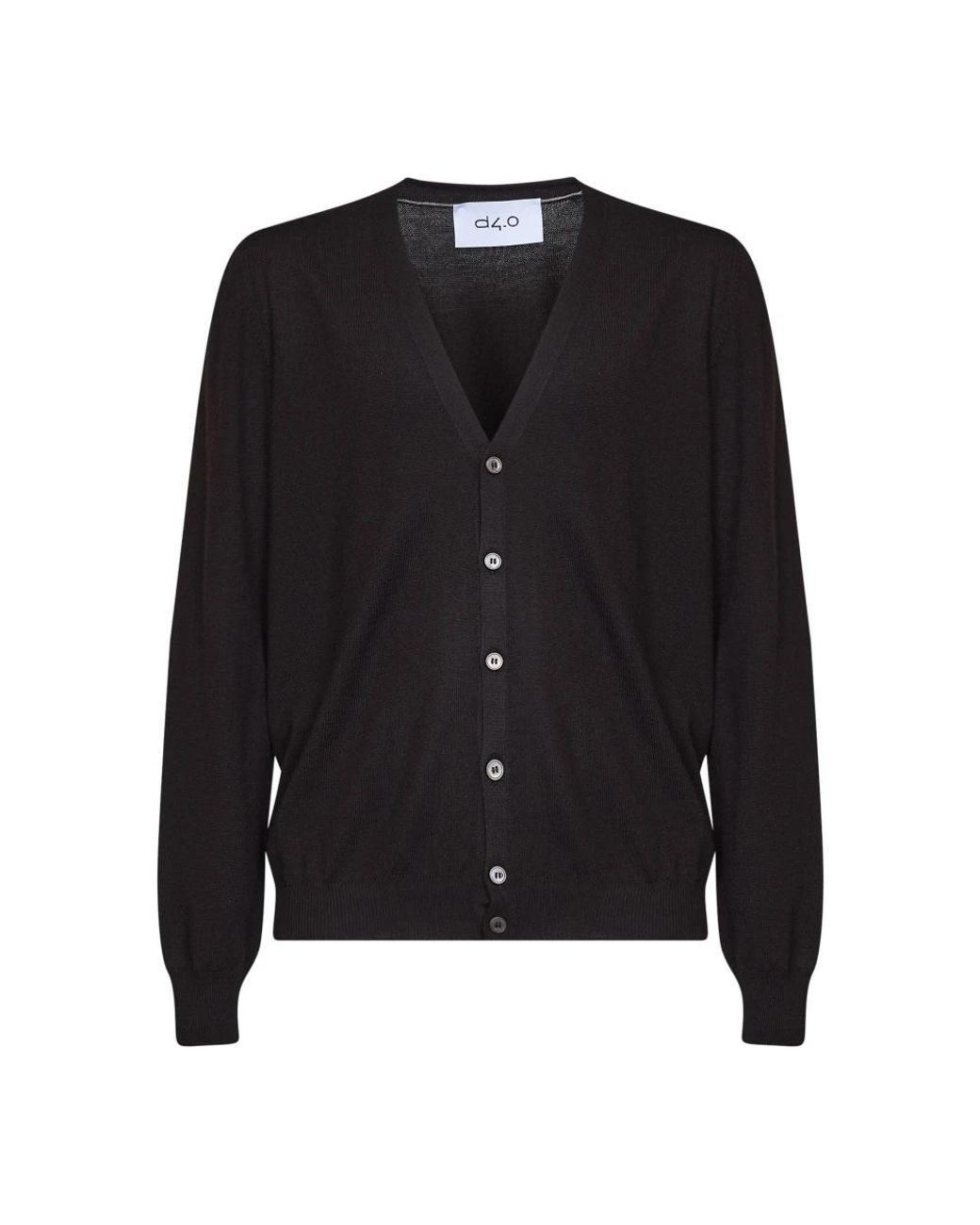 Cardigans D4.0 pour homme en coloris Black