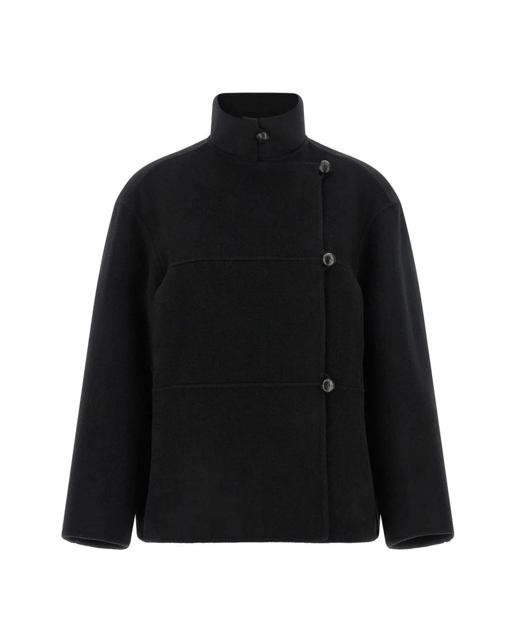 Rohe Black Double-Breasted Coats