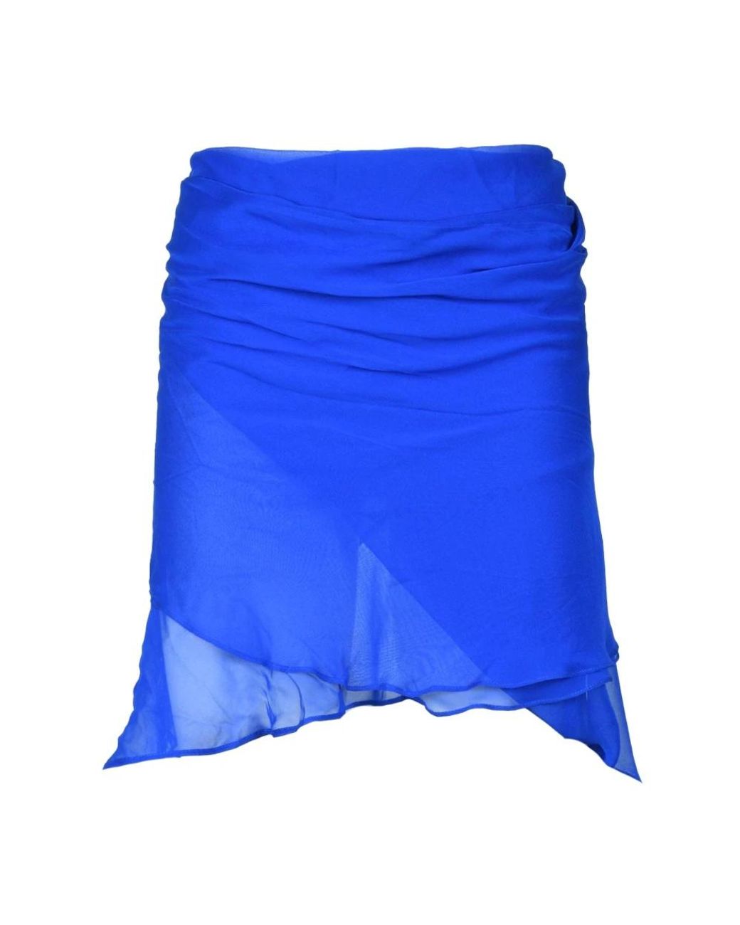 LAQUAN SMITH Blue Short Skirts