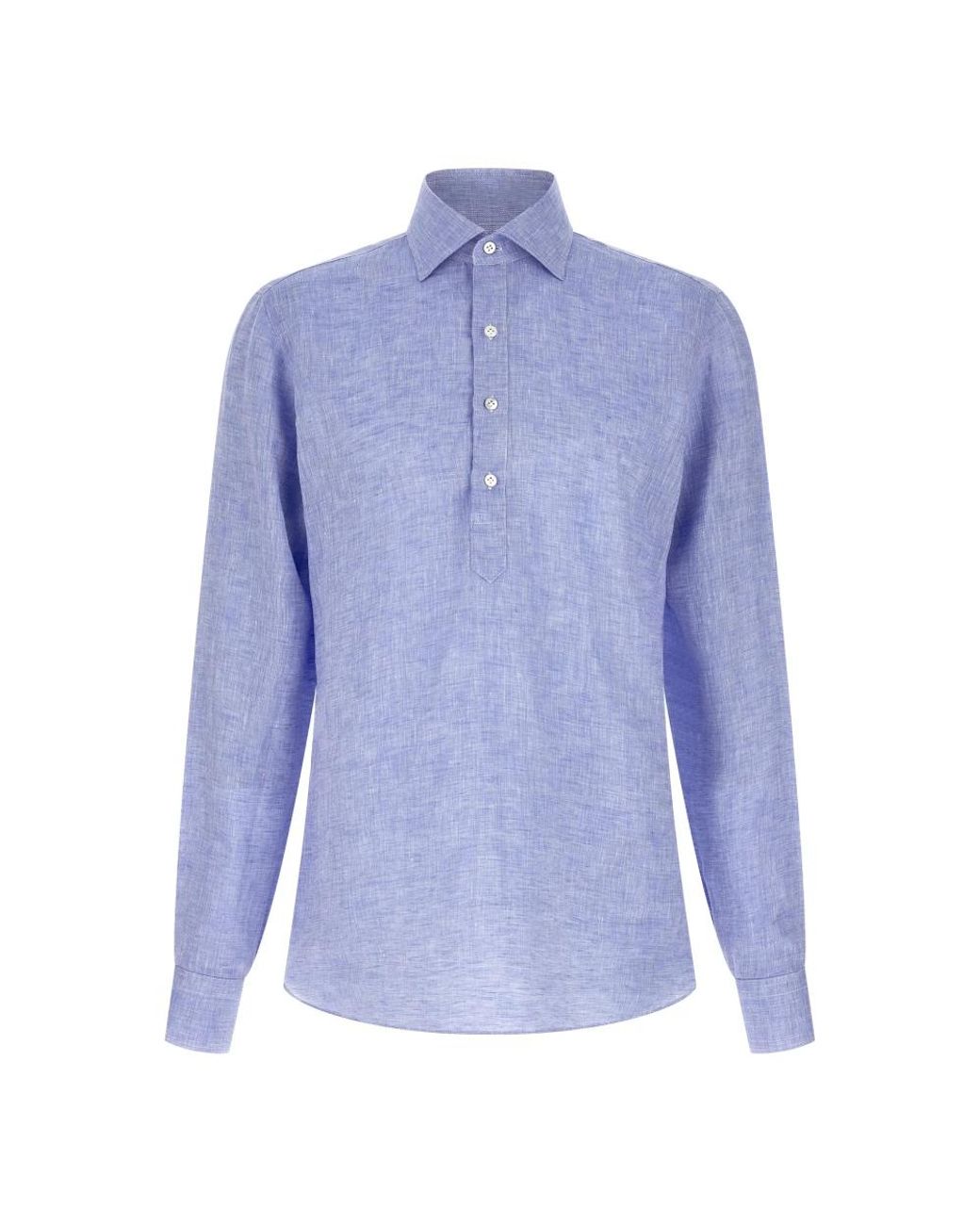 Borriello Blue Casual Shirts for men