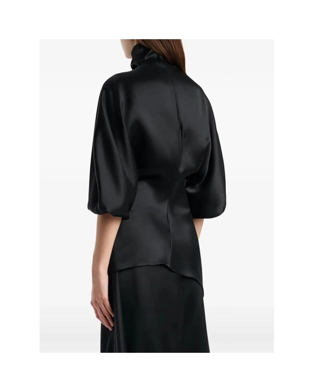 Khaite Black Blouses