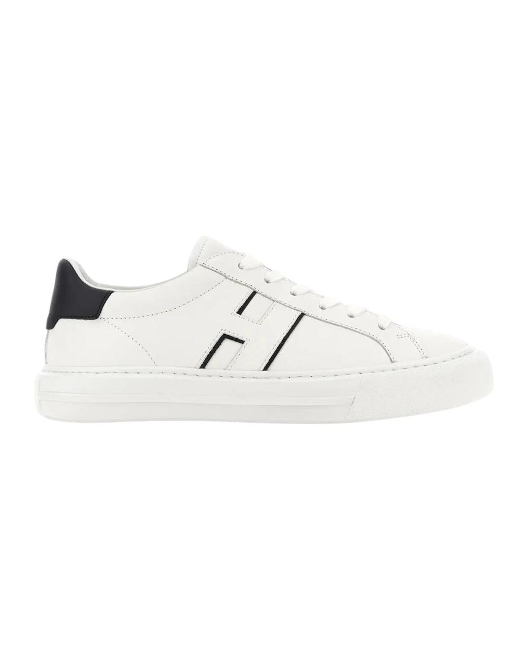 Hogan Schoenen ,Wit ,Leer Rebel Sneakers in het White voor heren