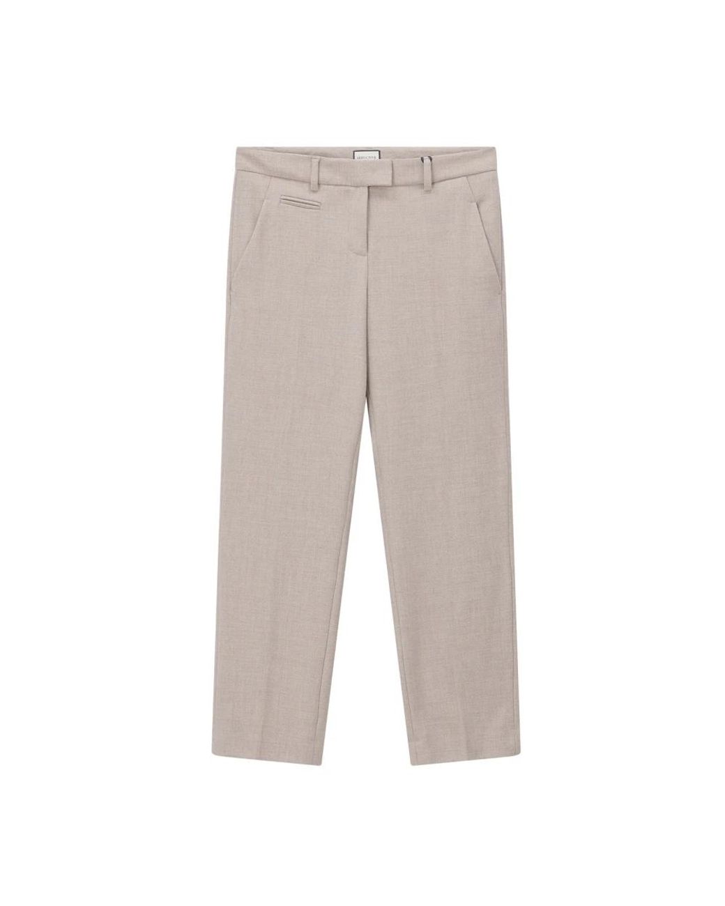 Seductive Gray Slim-Fit Trousers