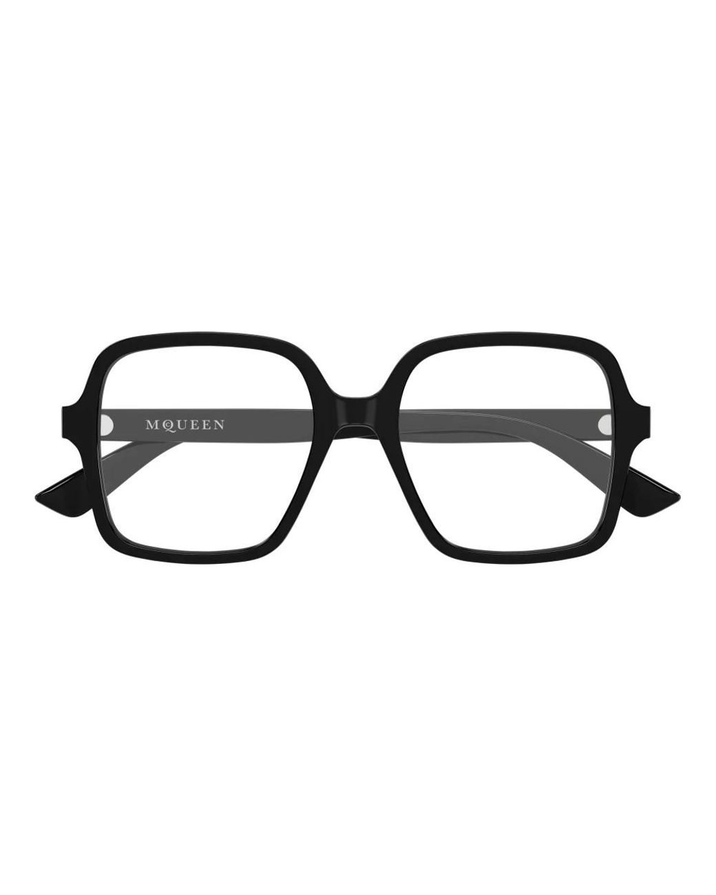 McQueen Black Glasses
