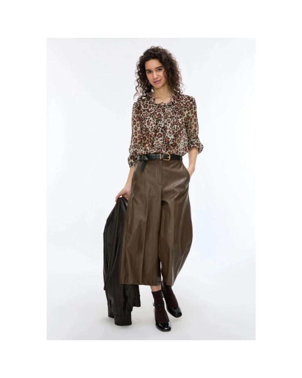 iBlues Brown Blouses