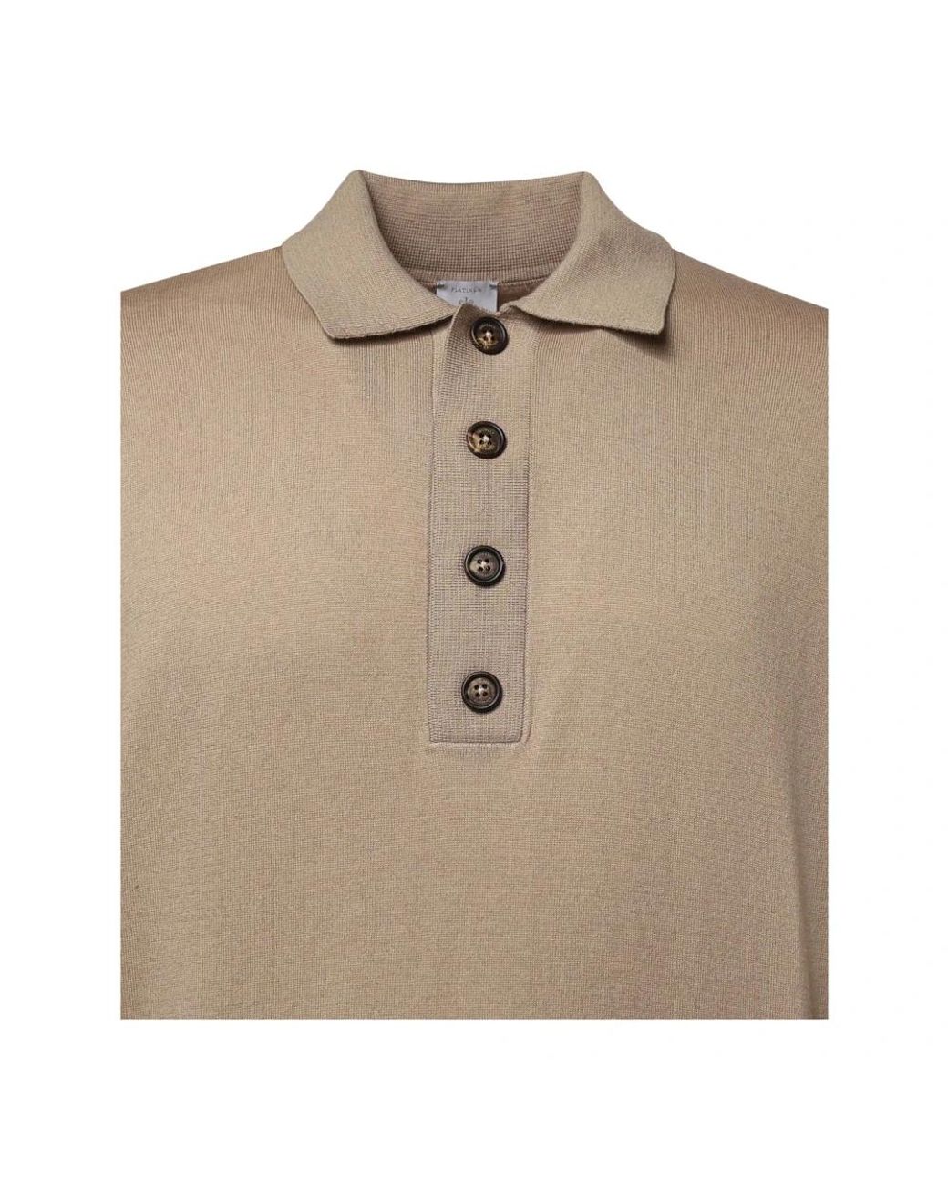 Eleventy Natural Polo Shirts for men