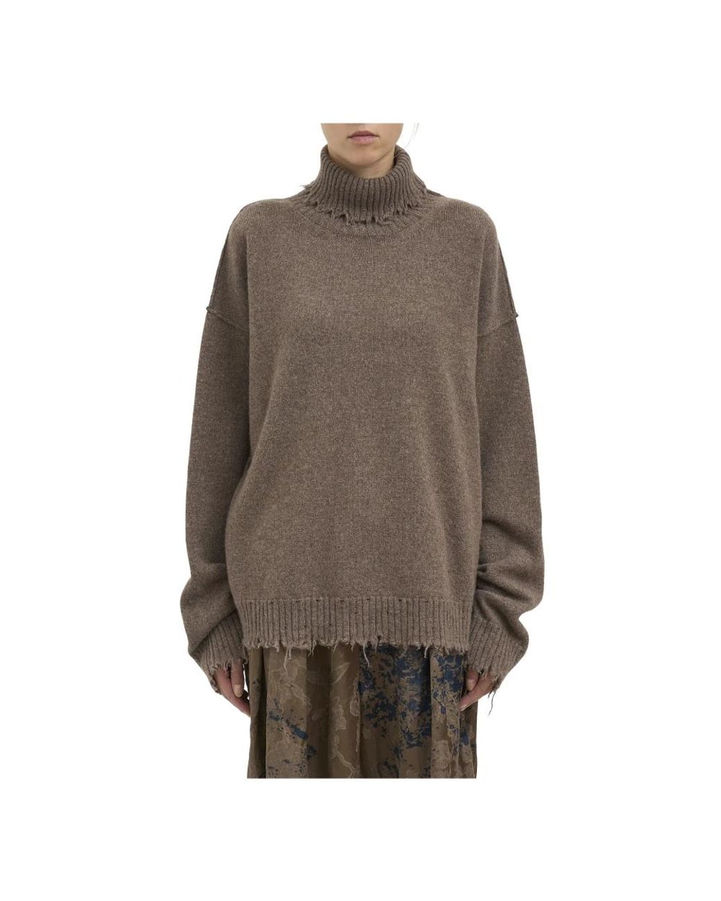 Uma Wang Brown Turtlenecks