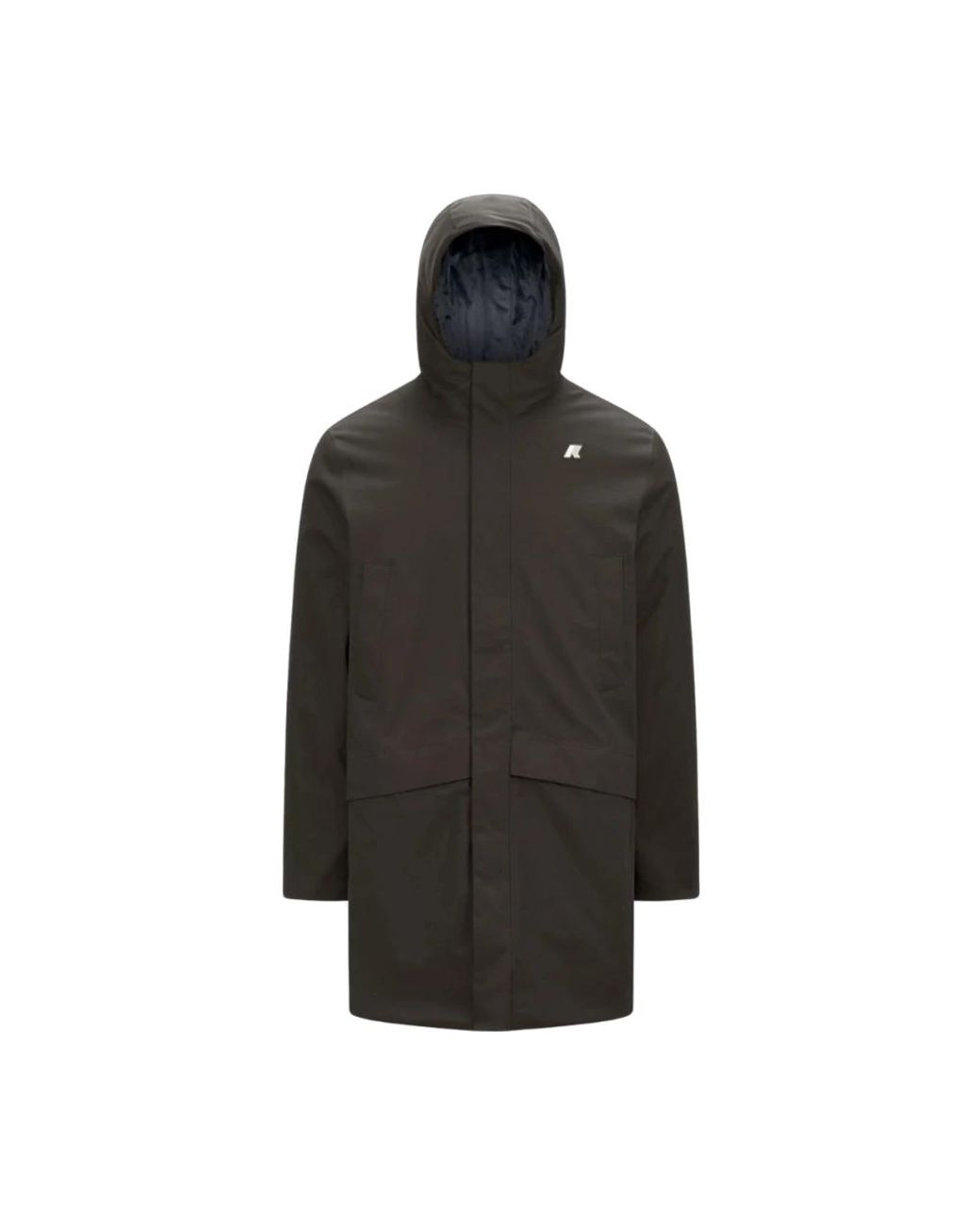 K-Way Jassen ,Groen ,Polyester Jarno Twill Marmotta Jacket in het Black voor heren