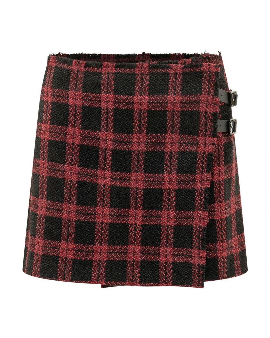 Pinko Red Short Skirts