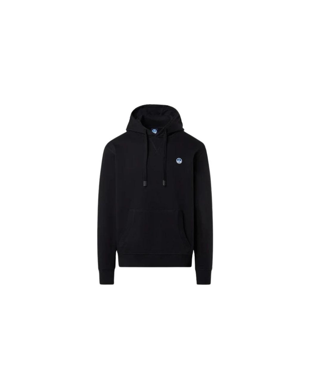 North Sails Hoodies & Sweatvesten ,Zwart ,Katoen Crewneck Hoodie in het Black voor heren