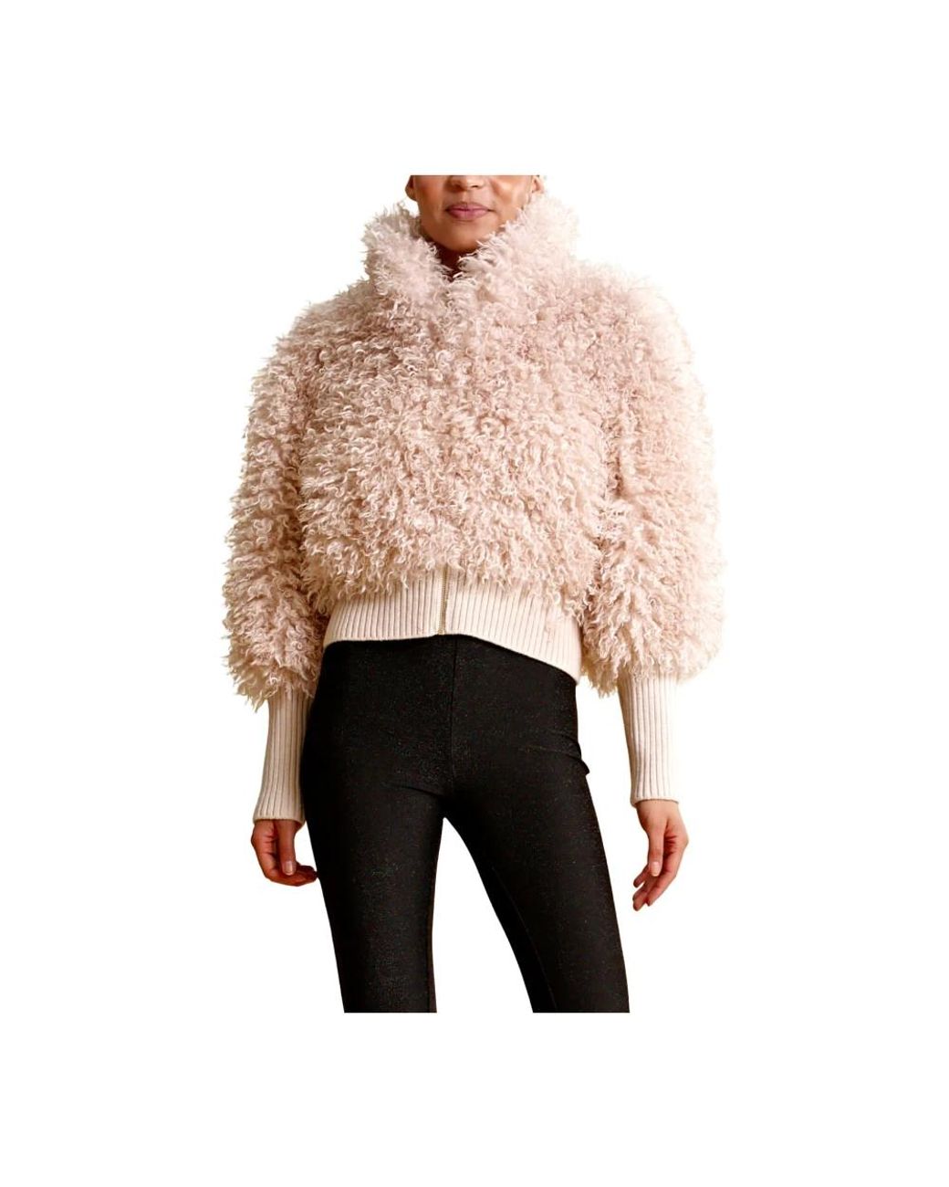 byTiMo Natural Faux Fur & Shearling Jackets