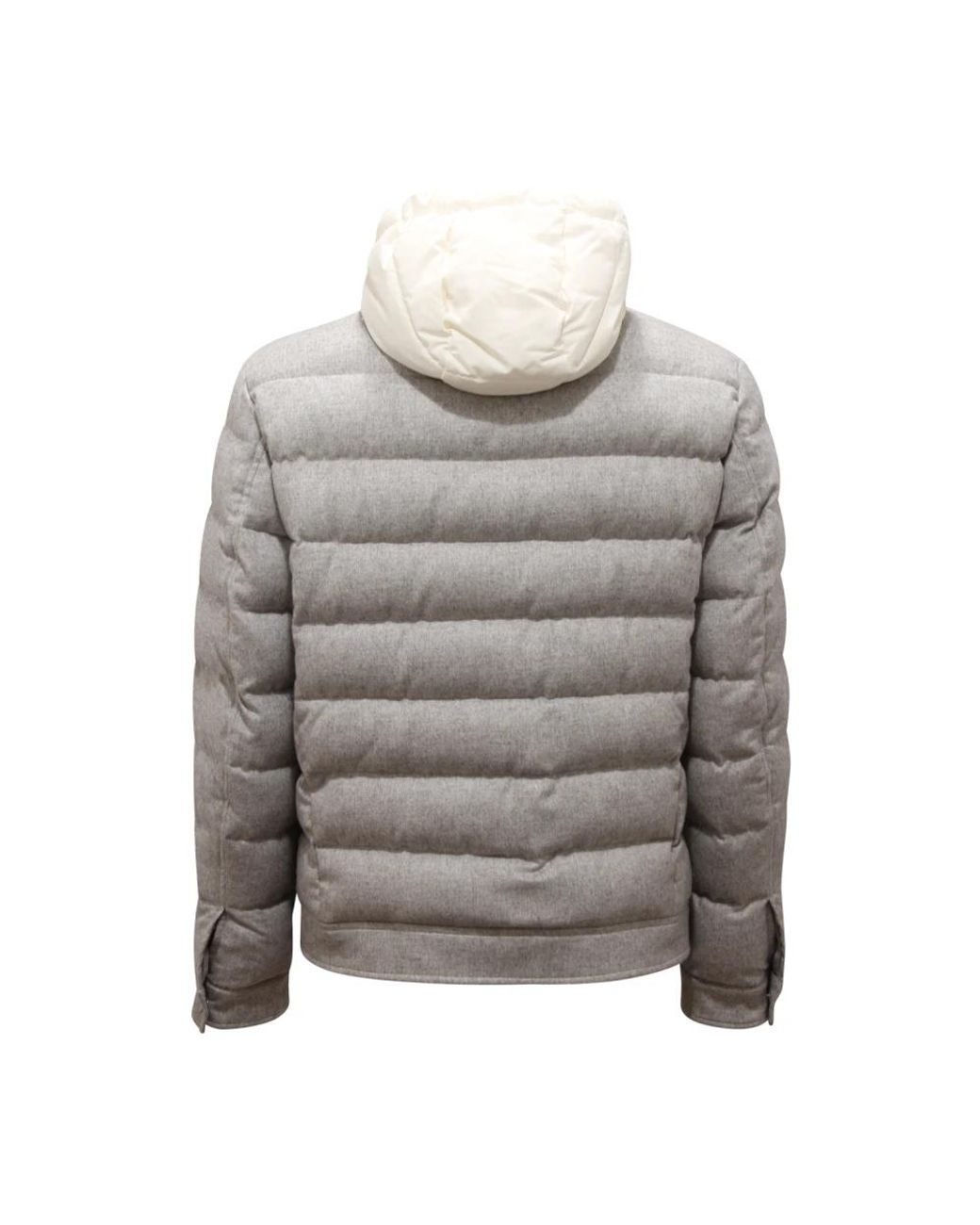 Eleventy Jassen ,Grijs ,Kasjmier Zijde/Kasjmier Donsjas, Gemaakt in het Gray voor heren