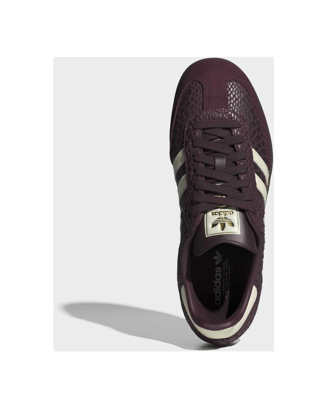 Adidas Originals Schoenen ,Bruin ,Leer Samba Og in het Brown voor heren