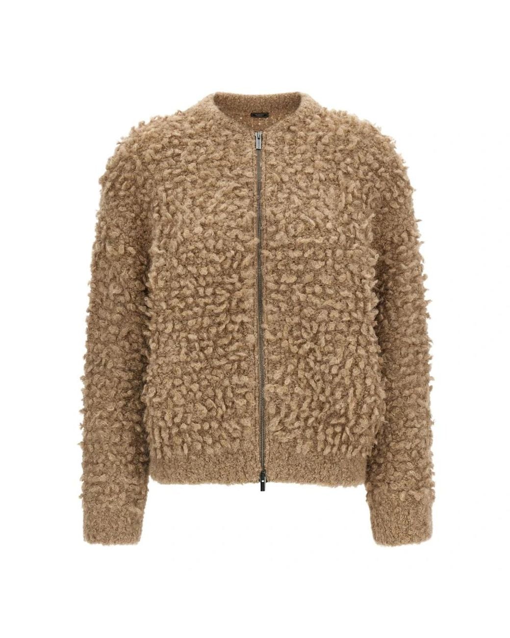 Peserico Brown Bomber Jackets