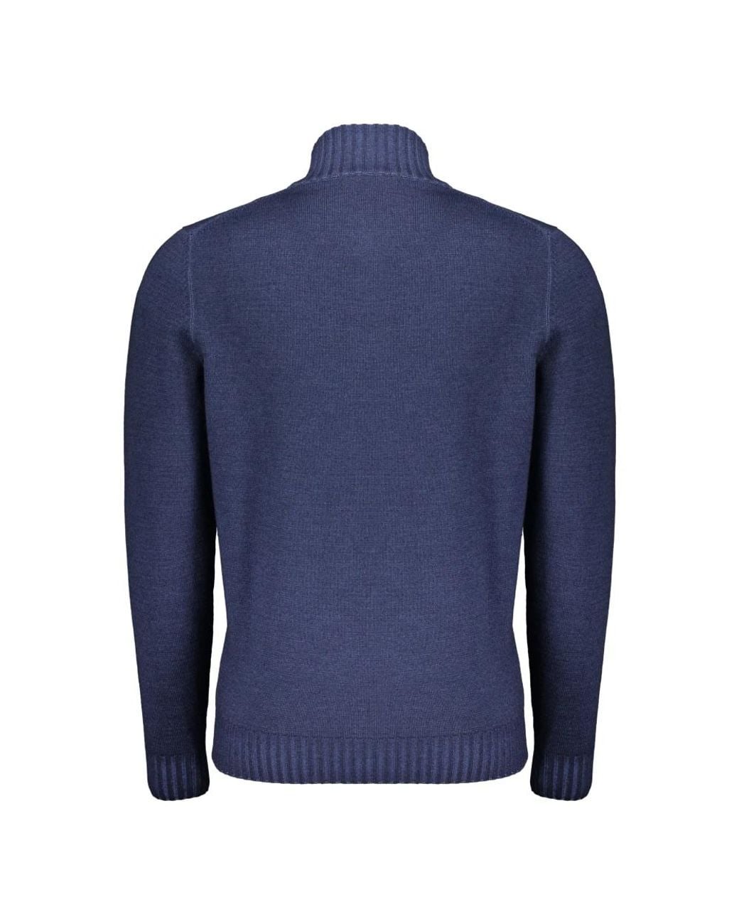 Moorer Blue Turtlenecks for men