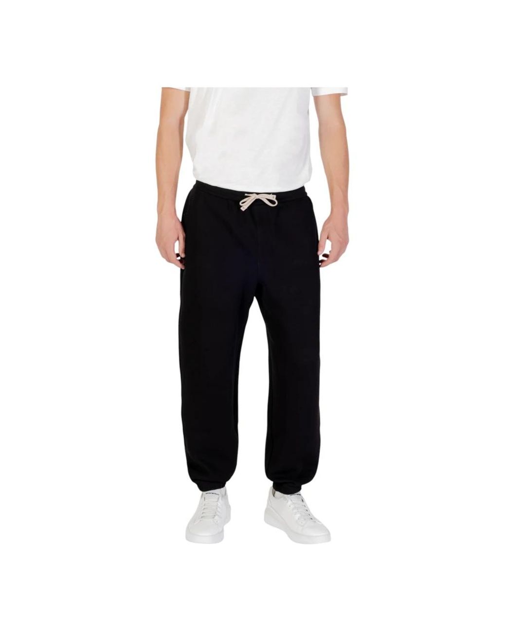 ARMANI EXCHANGE Broeken ,Zwart ,Katoen Sportbroek Af 16222 in het Black voor heren