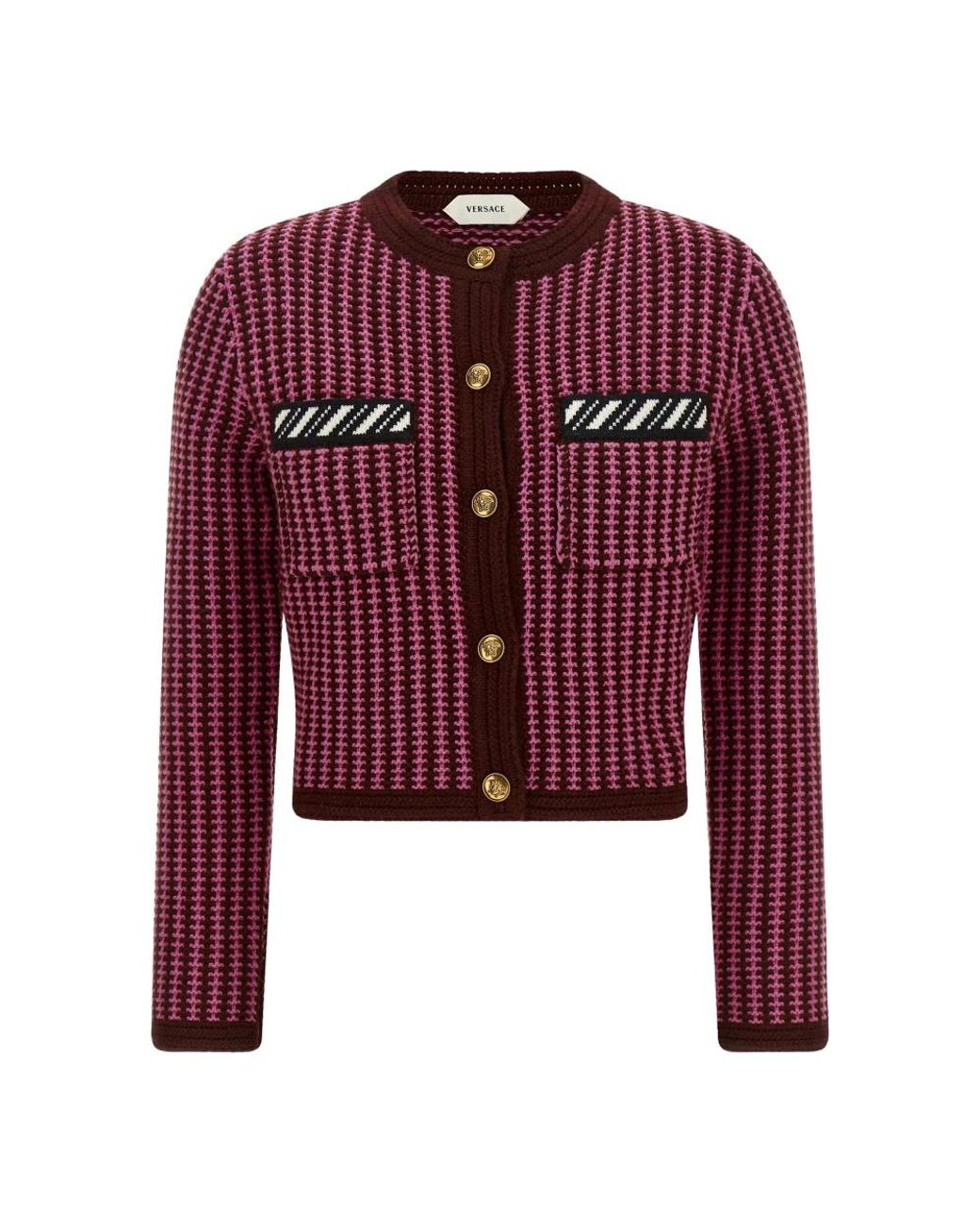 Versace Red Cardigans