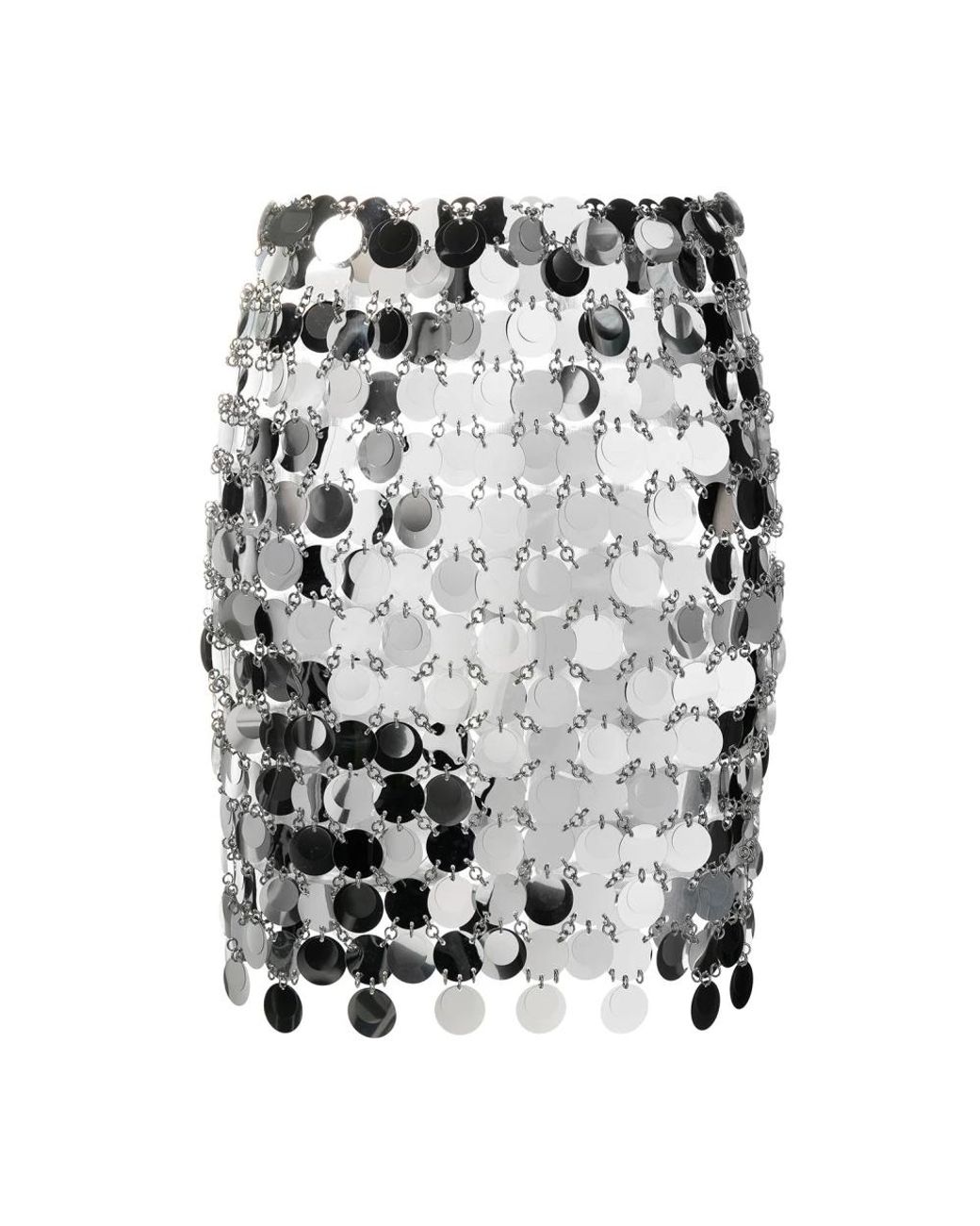 Rabanne Gray Short Skirts